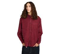 Langarmhemd ELEMENT "Button Down Regular Corduroy", Herren, Gr. S, zinfandel, Obermaterial: 100% Baumwolle., Hemden (87419509-S) zinfandel