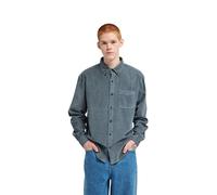 Langarmhemd ELEMENT "Button Down Regular Corduroy", Herren, Gr. XL, schwarz slate, Obermaterial: 100% Baumwolle., Hemden (42329835-XL) schwarz slate