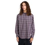 Langarmhemd ELEMENT "Button Down Regular Flannel", Herren, Gr. XL, US-Größen, tartan graystone, Obermaterial: 100% Walkfrottier;, Hemden (49373456-XL) tartan graystone