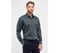 Langarmhemd ETERNA "COMFORT FIT", Herren, Gr. 40, Normalgrößen, blau (navy), Twill, 100% Baumwolle, normal, Manschette, Hemden, NON IRON (bügelfrei) (68564142-40) navy