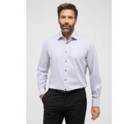 Langarmhemd ETERNA "COMFORT FIT", Herren, Gr. 41, Normalgrößen, grau, 100% Baumwolle, normal, Manschette, Hemden Langarmhemd, NON IRON (bügelfrei) (41070008-41)