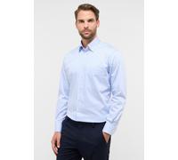 Langarmhemd ETERNA "COMFORT FIT", Herren, Gr. 41, Normalgrößen, hellblau, Satin, 100% Baumwolle, normal, Manschette, Hemden, NON IRON (bügelfrei) (90133118-41) hellblau