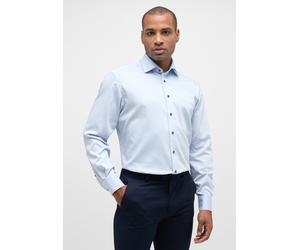 Langarmhemd ETERNA "COMFORT FIT", Herren, Gr. 42, Extra verlängerter Arm, himmelblau, Twill, 100% cotton, normal, Manschette, Hemden, NON IRON (bügelfrei) (68097844-42) himmelblau