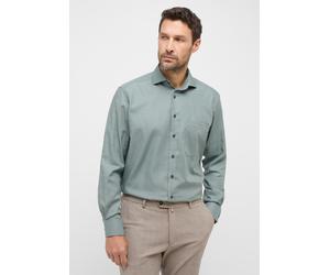Langarmhemd ETERNA "COMFORT FIT", Herren, Gr. 45, Extra verlängerter Arm, smaragd, 100% cotton, normal, Manschette, Hemden, NON IRON (bügelfrei) (38270052-45) smaragd