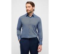 ETERNA Male strukturiertes Langarmhemd Comfort FIT 45_H_1/1, 1/1, Denim