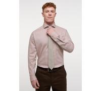 Langarmhemd ETERNA "COMFORT FIT", Herren, Gr. 46, N-Gr, sand, Flanell, 52% Baumwolle, 10% Schurwolle, 38% Lyocell, normal, Manschette, Hemden Langarmhemd, EASY IRON (bügelleicht) (75833704-46)
