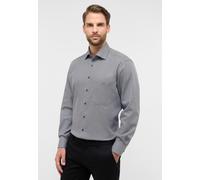 ETERNA Comfort Fit Hemd anthrazit, Strukturiert