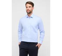 Langarmhemd ETERNA "COMFORT FIT", Herren, Gr. 47, Normalgrößen, hellblau, Twill, 100% Baumwolle, normal, Manschette, Hemden, NON IRON (bügelfrei) (94298818-47) hellblau