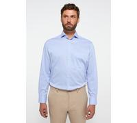 Langarmhemd ETERNA "COMFORT FIT", Herren, Gr. 48, Normalgrößen, blau, 100% cotton, normal, Manschette, Hemden Langarmhemd (20988936-48)