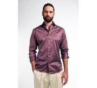 Langarmhemd ETERNA "MODERN FIT", Damen, Gr. 39, Normalgrößen, lila, Twill, 100% Baumwolle, tailliert, Manschette, Hemden Langarmhemd, EASY IRON (bügelleicht) (15819833-39)