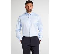 Langarmhemd ETERNA "MODERN FIT", Damen, Gr. 44, Normalgrößen, blau (hellblau), Twill, 100% Baumwolle, tailliert, Manschette, Hemden Langarmhemd, NON IRON (bügelfrei) (99901943-44)