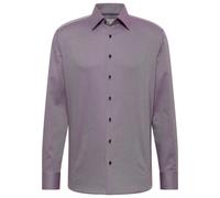 Langarmhemd ETERNA "MODERN FIT", Herren, Gr. 40, Normalgrößen, aubergine, 100% Baumwolle, tailliert, Manschette, Hemden, NON IRON (bügelfrei) (88978526-40) aubergine