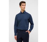Langarmhemd ETERNA "MODERN FIT", Herren, Gr. 41, Normalgrößen, navy, Twill, 100% Baumwolle, tailliert, Manschette, Hemden, NON IRON (bügelfrei) (37079129-41) navy
