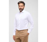Langarmhemd ETERNA "MODERN FIT", Herren, Gr. 42, Normalgrößen, weiß, 100% Baumwolle, tailliert, Manschette, Hemden Langarmhemd, NON IRON (bügelfrei) (43578010-42)