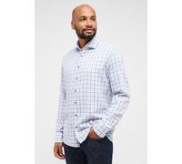 Langarmhemd ETERNA "MODERN FIT", Herren, Gr. 44, Normalgrößen, caramell, 70% Baumwolle, 30% Lyocell, tailliert, Manschette, Hemden Langarmhemd, EASY IRON (bügelleicht) (21628869-44)