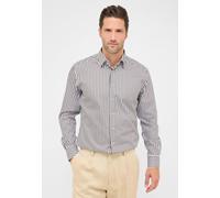 Langarmhemd ETERNA "MODERN FIT", Herren, Gr. 44, Normalgrößen, kakao, Satin, 100% Baumwolle, tailliert, Manschette, Hemden Langarmhemd, NON IRON (bügelfrei) (45871753-44)