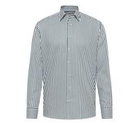 Langarmhemd ETERNA "MODERN FIT", Herren, Gr. 46, Normalgrößen, dunkelgrün, Satin, 100% Baumwolle, tailliert, Manschette, Hemden, NON IRON (bügelfrei) (81557446-46) dunkelgrün