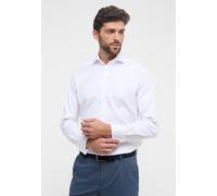 Langarmhemd ETERNA "MODERN FIT", Herren, Gr. 46, Normalgrößen, weiß, Twill, 100% Baumwolle, tailliert, Umschlagmanschette, Hemden, NON IRON (bügelfrei) (31421053-46) weiß
