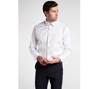 Langarmhemd ETERNA "MODERN FIT", Herren, Gr. 48, Normalgrößen, weiß, Twill, 100% Baumwolle, tailliert, Manschette, Hemden Langarmhemd, NON IRON (bügelfrei) (77002861-48)