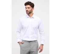 Langarmhemd ETERNA "MODERN FIT", Herren, Gr. 48, verlängerte Ärmellängen, weiß, Twill, 100% Baumwolle, tailliert, Manschette, Hemden, NON IRON (bügelfrei) (28914253-48) weiß
