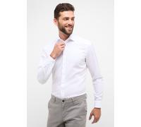 Langarmhemd ETERNA "SLIM FIT", Herren, Gr. 37, Normalgrößen, weiß, Popeline, 100% Baumwolle, schmal, Manschette, Hemden, NON IRON (bügelfrei) (87969820-37) weiß