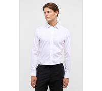 Langarmhemd ETERNA "SLIM FIT", Herren, Gr. 38, Normalgrößen, weiß, Satin, 100% Baumwolle, schmal, Manschette, Hemden Langarmhemd, NON IRON (bügelfrei) (43905648-38)