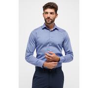 Langarmhemd ETERNA "SLIM FIT", Herren, Gr. 39, Extra verlängerter Arm, blau (hellblau), Twill, 100% cotton, schmal, Manschette, Hemden, NON IRON (bügelfrei) (54164141-39) hellblau