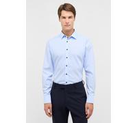 Langarmhemd ETERNA "SLIM FIT", Herren, Gr. 39, Normalgrößen, himmelblau, Popeline, 100% Baumwolle, schmal, Manschette, Hemden, NON IRON (bügelfrei) (32660213-39) himmelblau
