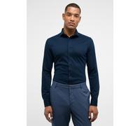 ETERNA 1863 Soft Tailoring Slim Fit Jerseyhemd marine, Einfarbig