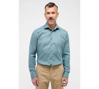 Langarmhemd ETERNA "SLIM FIT", Herren, Gr. 40, Normalgrößen, grün, 100% Baumwolle, schmal, Manschette, Hemden Langarmhemd, NON IRON (bügelfrei) (84053050-40)