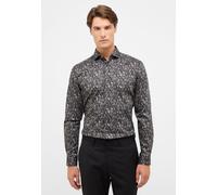ETERNA Slim Fit Hemd anthrazit, Bedruckt