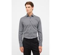 ETERNA Slim Fit Hemd anthrazit, Bedruckt