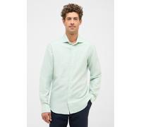 ETERNA 1863 Slim Fit Leinenhemd grün, Einfarbig