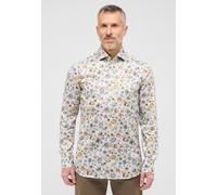 Langarmhemd ETERNA "SLIM FIT", Herren, Gr. 41, Normalgrößen, grün, Twill, 100% Baumwolle, schmal, Manschette, Hemden Langarmhemd, NON IRON (bügelfrei) (83621829-41)