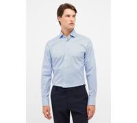 Langarmhemd ETERNA "SLIM FIT", Herren, Gr. 41, Normalgrößen, himmelblau, Twill, 100% Baumwolle, schmal, Manschette, Hemden, NON IRON (bügelfrei) (56455955-41) himmelblau