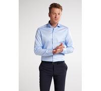 ETERNA Male Luxury Shirt unifarben Slim FIT 43_H_1/1, 1/1, hellblau