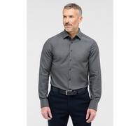 Langarmhemd ETERNA "SLIM FIT", Herren, Gr. 43, Normalgrößen, schwarz, 100% Baumwolle, schmal, Manschette, Hemden, NON IRON (bügelfrei) (26576156-43) schwarz