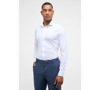 Langarmhemd ETERNA "SLIM FIT", Herren, Gr. 43, Normalgrößen, weiß, Jersey, 100% Baumwolle, schmal, Manschette, Hemden, NON IRON (bügelfrei) (27544411-43) weiß