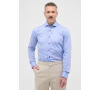ETERNA Herren Pinpoint Oxford Hemd Slim FIT 1/1 blau 46_H_1/1