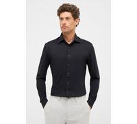 Langarmhemd ETERNA "SLIM FIT", Herren, Gr. 46, Normalgrößen, schwarz, 58% Baumwolle, 42% Polyester, schmal, Manschette, Hemden, NON IRON (bügelfrei) (95335448-46) schwarz