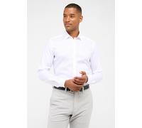 Langarmhemd ETERNA "SUPER SLIM", Damen, Gr. 41, Normalgrößen, weiß, 40% Baumwolle, 4% Elasthan, 56% Lyocell, schmal, Manschette, Hemden Langarmhemd, EASY IRON (bügelleicht) (38526202-41)