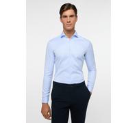 SUPER SLIM Cover Shirt in hellblau unifarben 36 hellblau