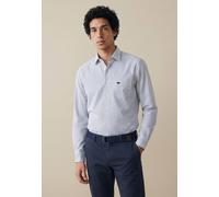 Langarmhemd FYNCH-HATTON "FYNCH-HATTON Langarmhemd", Herren, Gr. 3XL, N-Gr, blau (navy strip), Jersey, Obermaterial: 100% Baumwolle, ohne Ausschnitt, 2-Knopf-Manschette, Hemden, bequeme Passform, unif