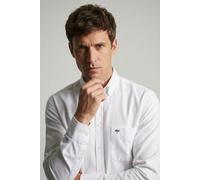 Fynch-Hatton Hemd Herren Regular Fit Langarm Oxford weiß, 4XL
