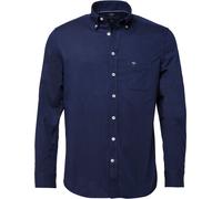 Fynch-Hatton Casual Fit Hemd navy, Einfarbig