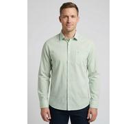 Langarmhemd FYNCH-HATTON, Herren, Gr. M, N-Gr, avocado, Web, Obermaterial: 100% Baumwolle, bedruckt, normal hüftbedeckend, Rundhals, 2-Knopf-Manschette, Hemden, mit Struktur-Print (13197456-M) avocado