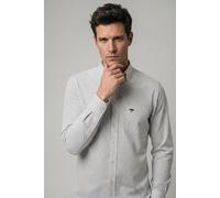 Langarmhemd FYNCH-HATTON "FYNCH-HATTON Langarmhemd", Herren, Gr. M, N-Gr, blau (navy check), Jersey, Obermaterial: 100% Baumwolle, ohne Ausschnitt, 2-Knopf-Manschette, Hemden (10626259-M) navy check