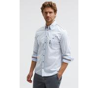 Langarmhemd GAASTRA, Herren, Gr. M, Normalgrößen, sky, Web, Material: 100% Baumwolle, bedruckt, bestickt, slim fit normal, 1-Knopf-Manschette, Hemden, mit Brusttasche (24812561-M) sky