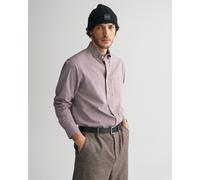GANT Herren REG POPLIN Micro Gingham Shirt Hemd, PLUMPED RED, S