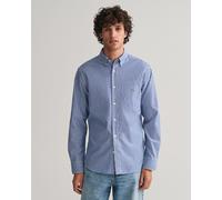 GANT Hemd REG POPLIN – Regular Fit – Streifen – College Blue – M